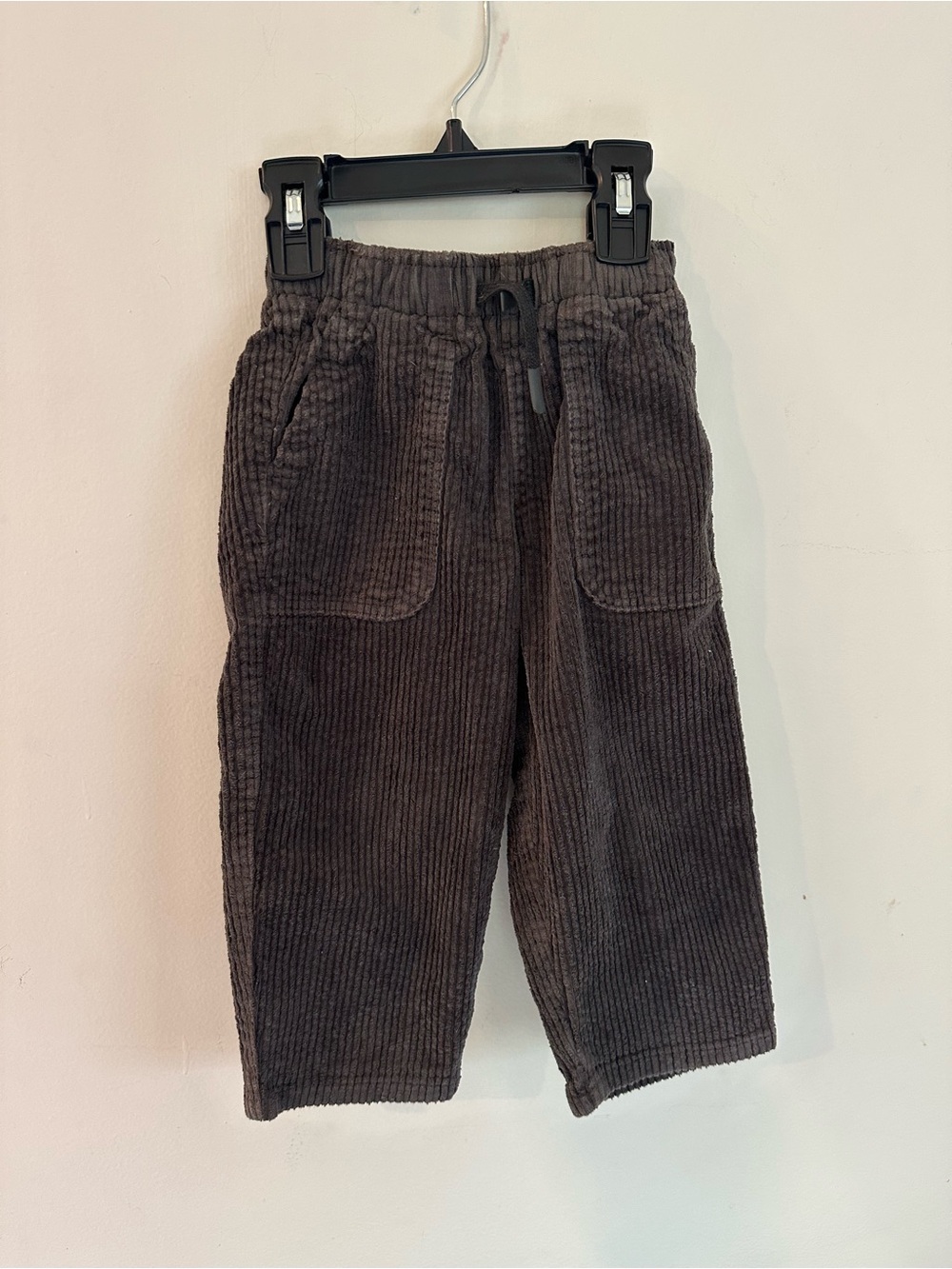 Zara Kids Charcoal Corduroy Joggers